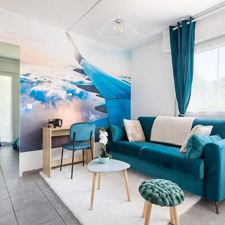 In The Sky - Casa Vostra - Caution 800 Eur & Id Requises - Ambilly Proche Tramway-Frontiere 아파트 외부 사진