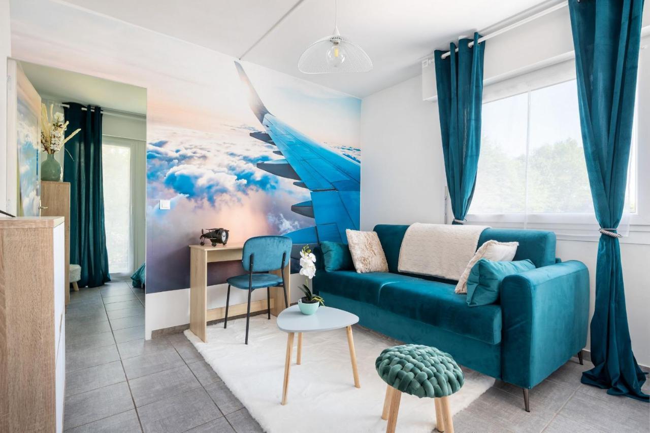 In The Sky - Casa Vostra - Caution 800 Eur & Id Requises - Ambilly Proche Tramway-Frontiere 아파트 외부 사진