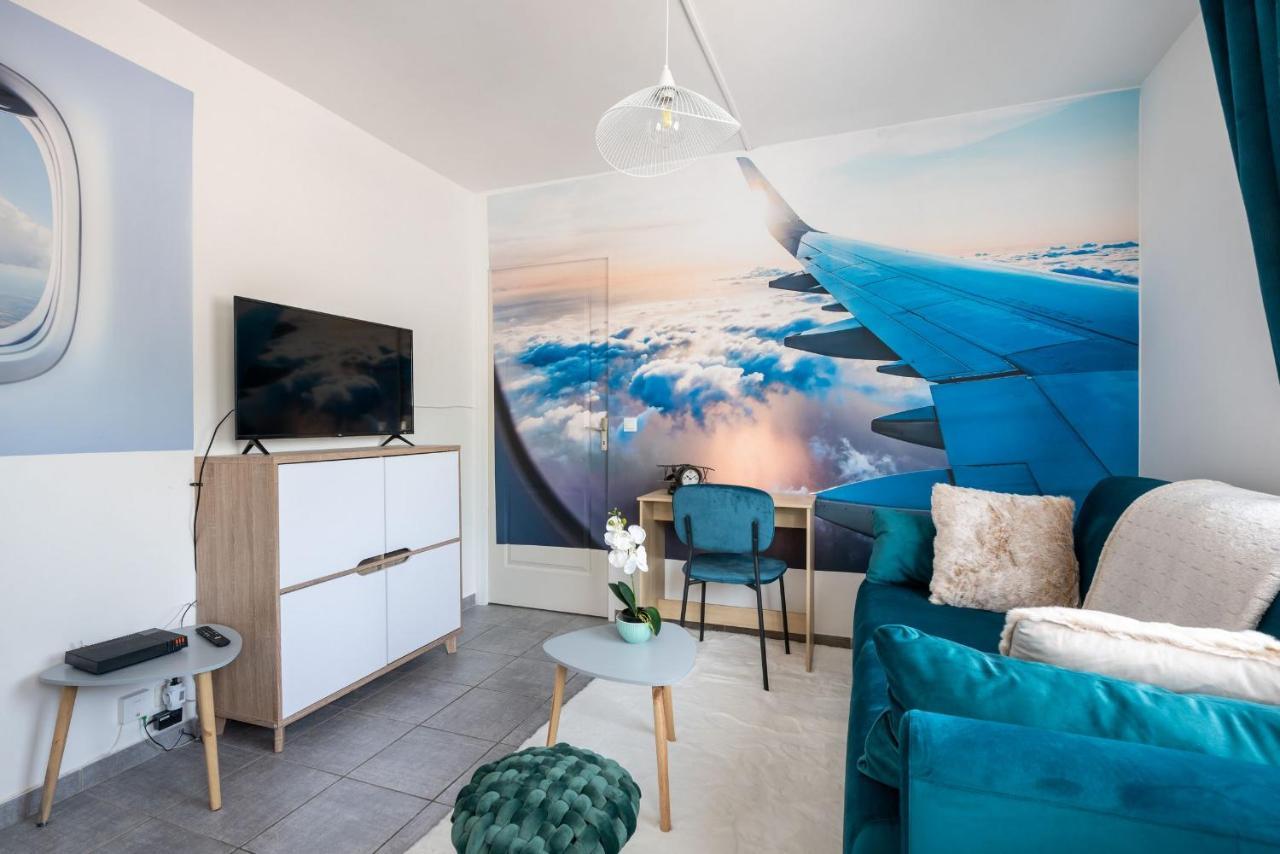 In The Sky - Casa Vostra - Caution 800 Eur & Id Requises - Ambilly Proche Tramway-Frontiere 아파트 외부 사진