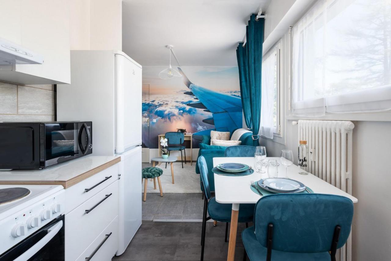 In The Sky - Casa Vostra - Caution 800 Eur & Id Requises - Ambilly Proche Tramway-Frontiere 아파트 외부 사진